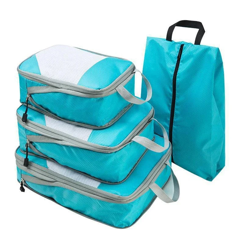 MIRACLE ORGANIZE - KIT 4 BOLSAS ORGANIZADORAS À PROVA D´ÁGUA