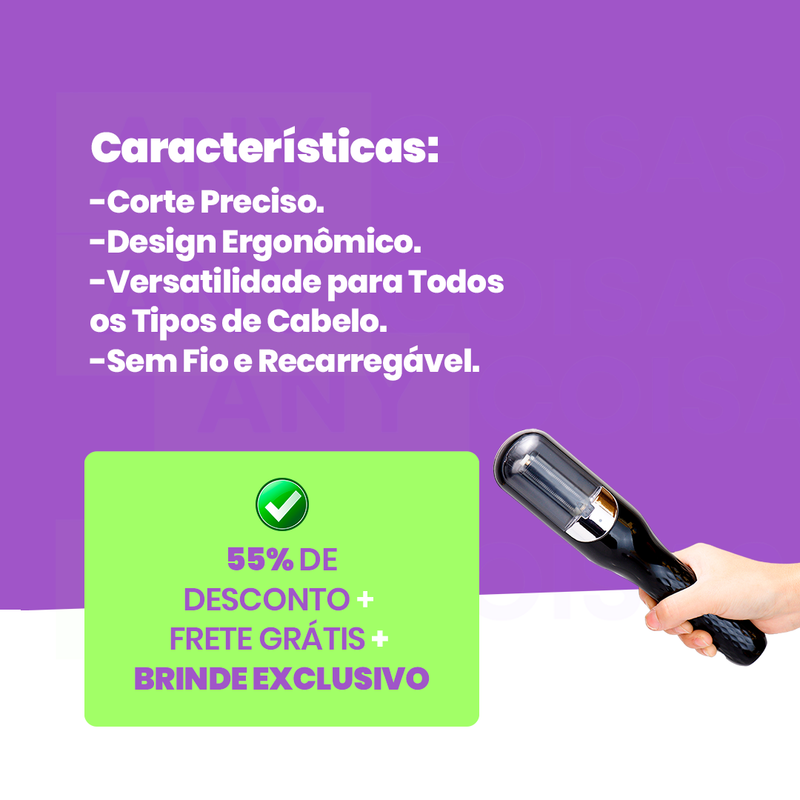 My Cut - Aparador de Pontas Profissional de Alta Precisão - Compre agora com mais de 50% de desconto