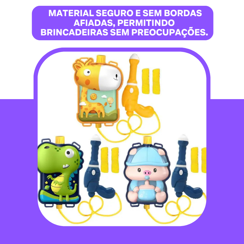 Mochila Splash™ - Mochila de Brinquedo Aquático