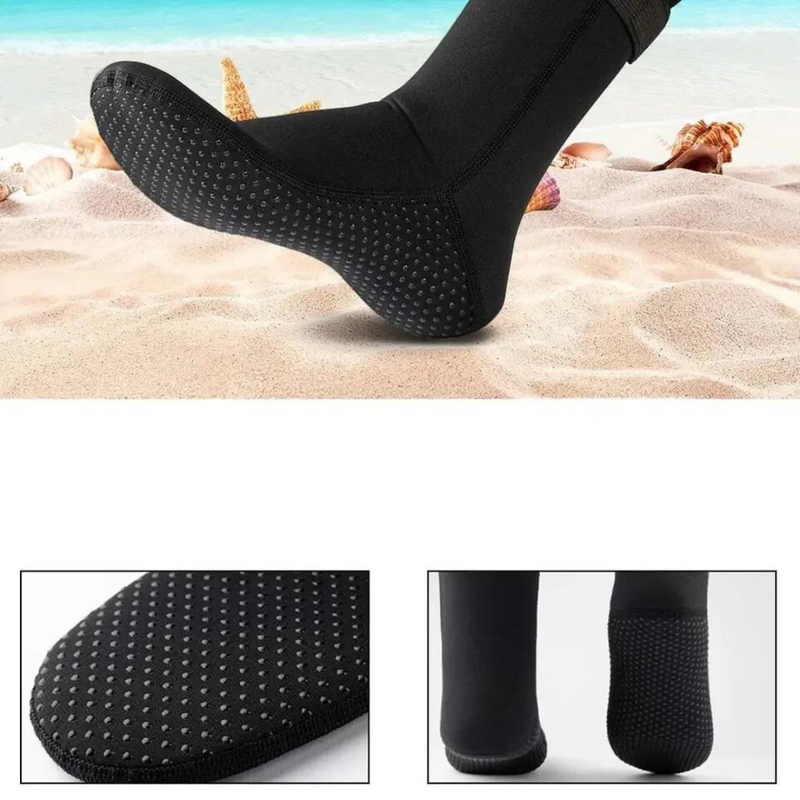 Beach Boots - Meia térmica de secagem rápida e antiderrapantes, meia para areias quentes