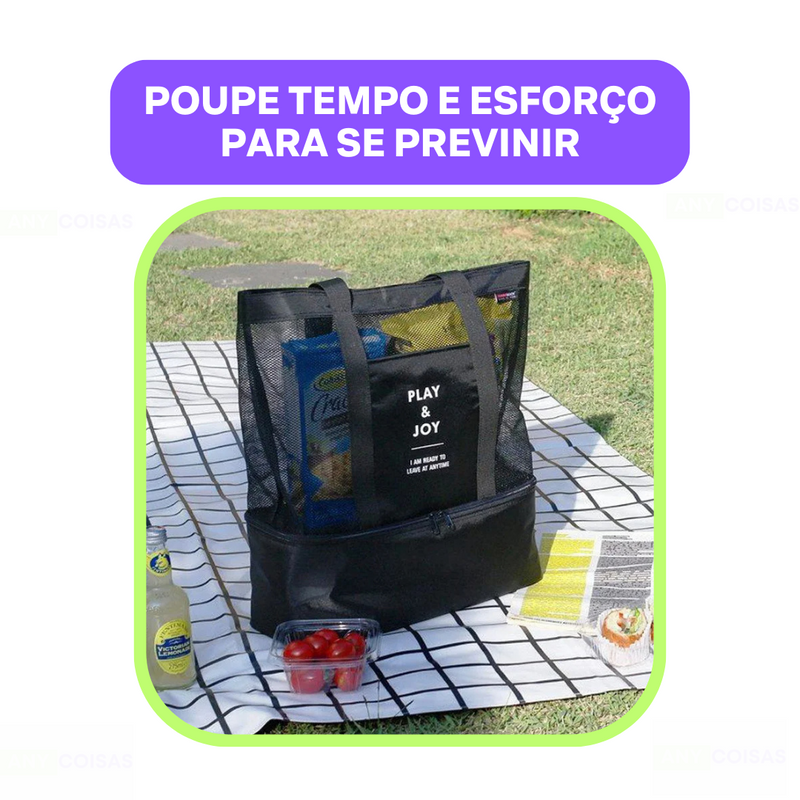 Summer Bag™ - Sua aliada para um verão inesquecível, onde conveniência e estilo se encontram.