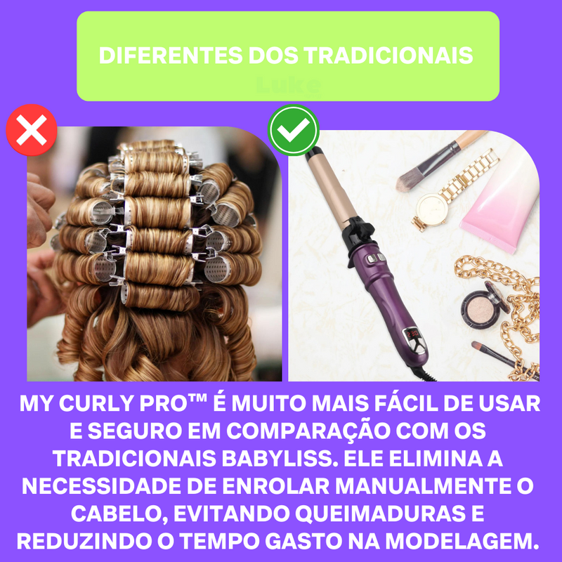 My Curly PRO™ - Transformando seus cabelos com praticidade e estilo, para que você possa brilhar todos os dias.