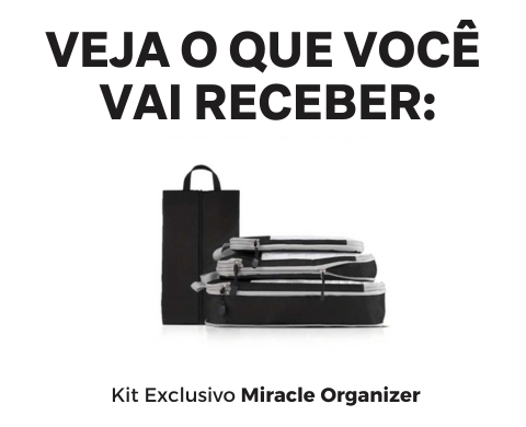 Miracle Organizer - Organize suas viagem e deixe sua vida mais compacta