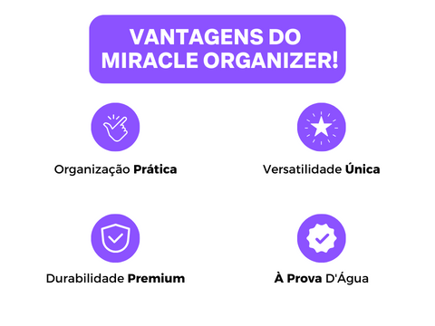 Miracle Organizer - Organize suas viagem e deixe sua vida mais compacta